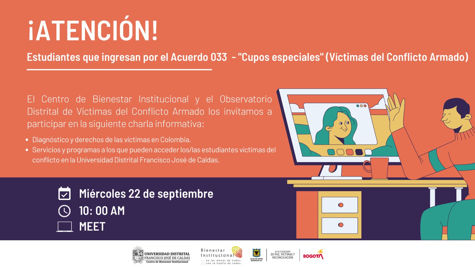 Charla Informativa con la Universidad Distrital