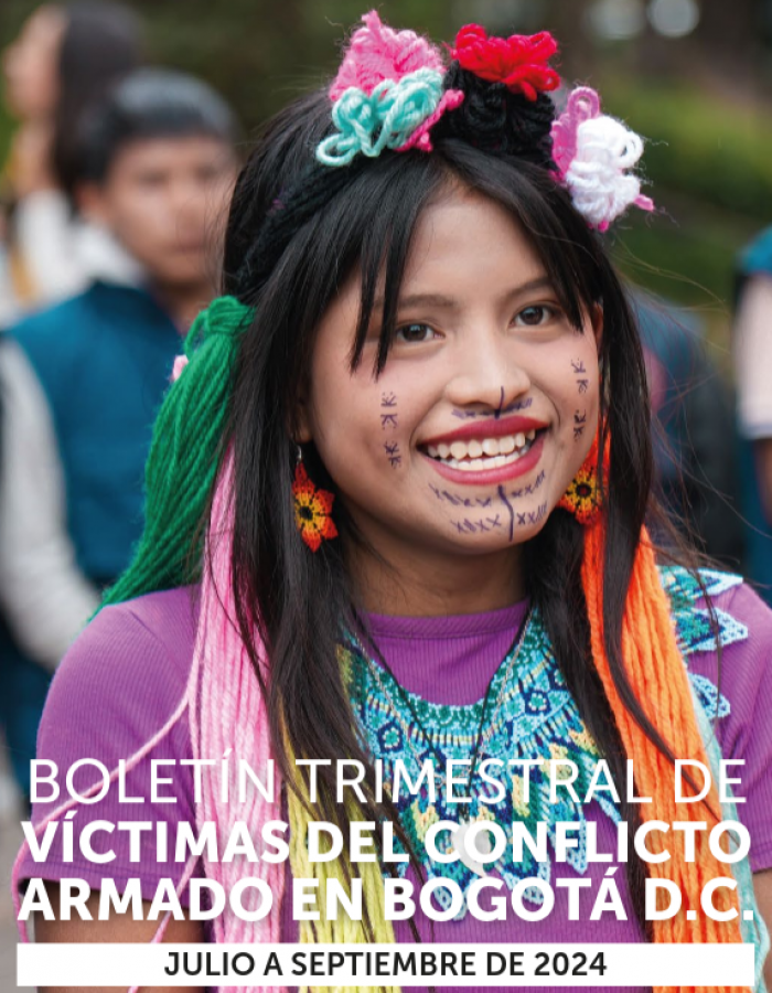 Boletín Trimestral Victimas Bogotá Corte a septiembre 2024